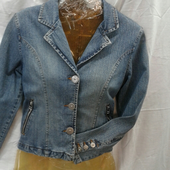 Vintage denim Jacket - Picture 3 of 4